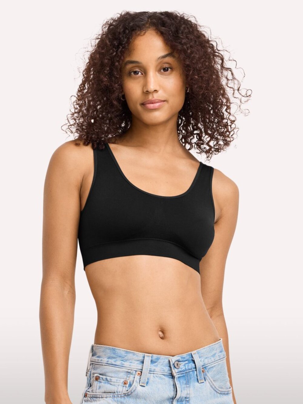 JOCKEY Black Wireless Bralette